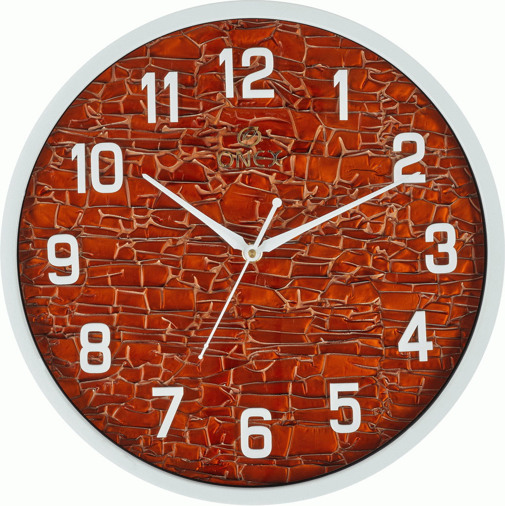 Acrylic Clock 10610-Yellow