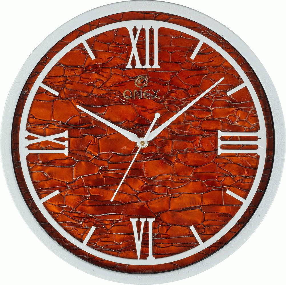 Acrylic Clock 10606-White