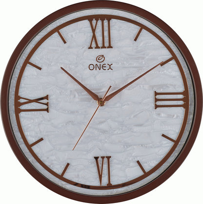 Acrylic Clock 10606-White