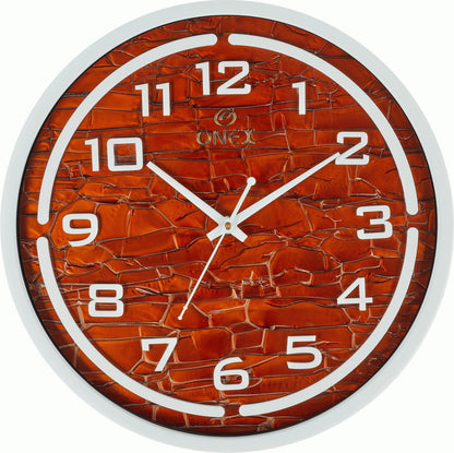 Acrylic Clock 10608-Brown