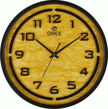 Acrylic Clock 10608-Brown