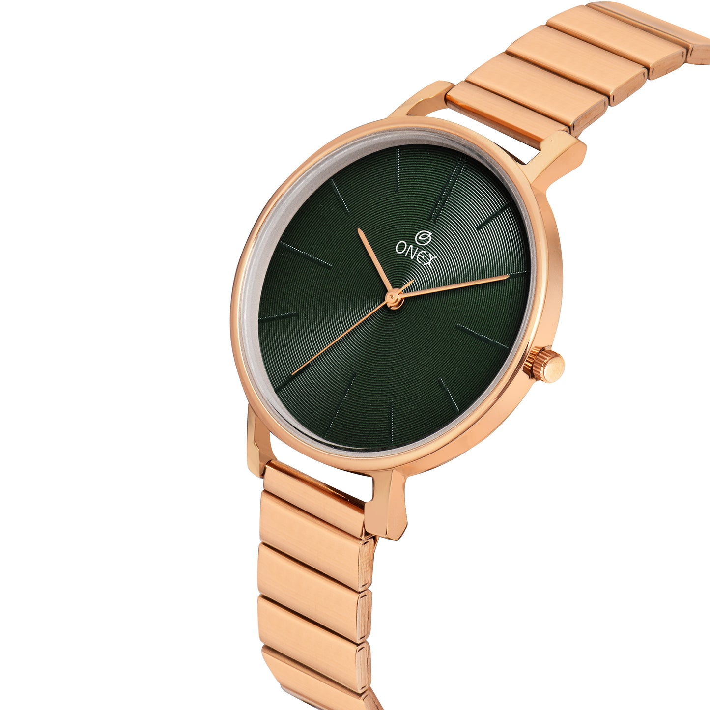 OneX Stylish Rose Gold Analog Watch for Women | Elegant Party & Daily Wear