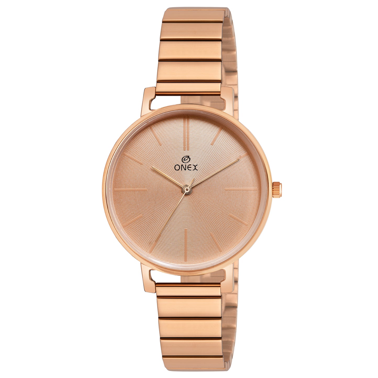 OneX Stylish Rose Gold Analog Watch for Women | Elegant Party & Daily Wear