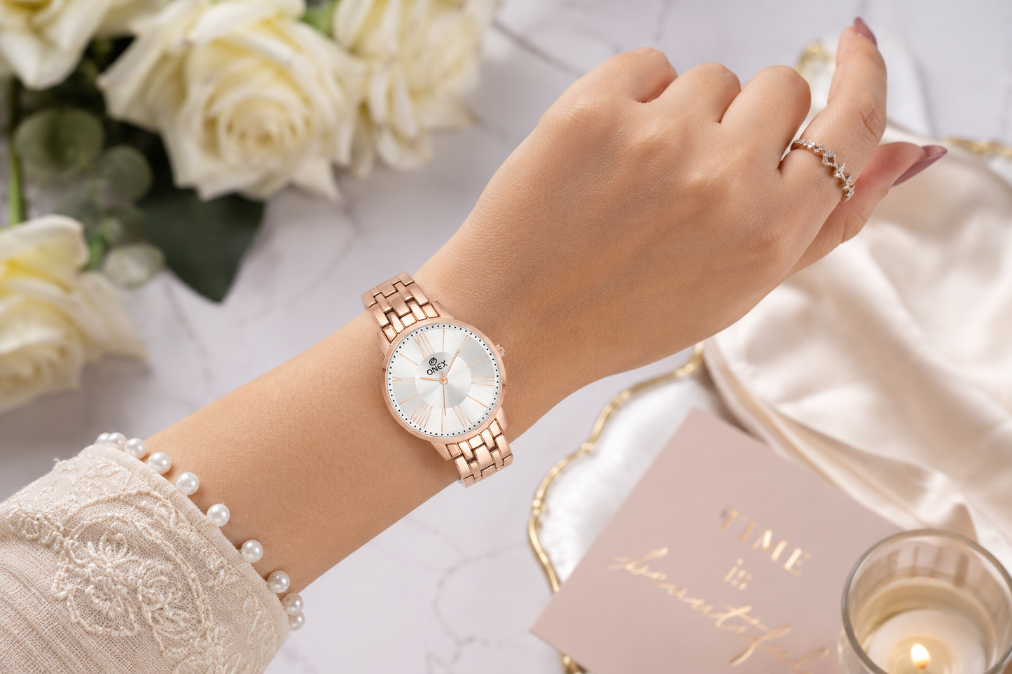Women Watch 5017 - WHT