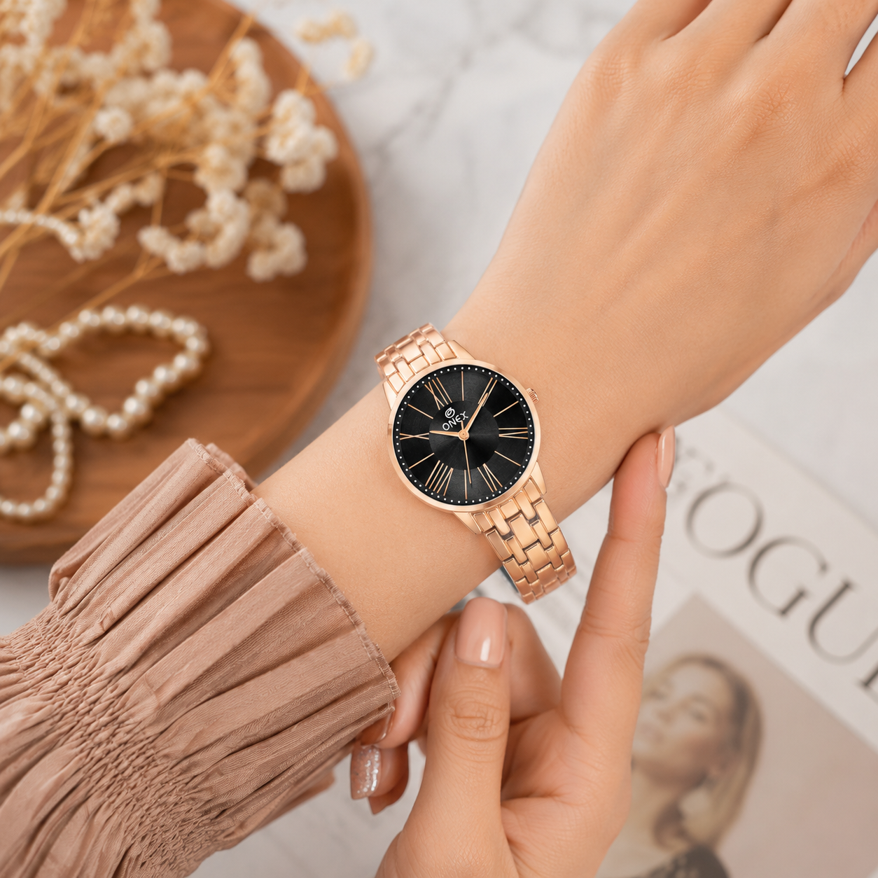 Women Watch 5017 - BLK