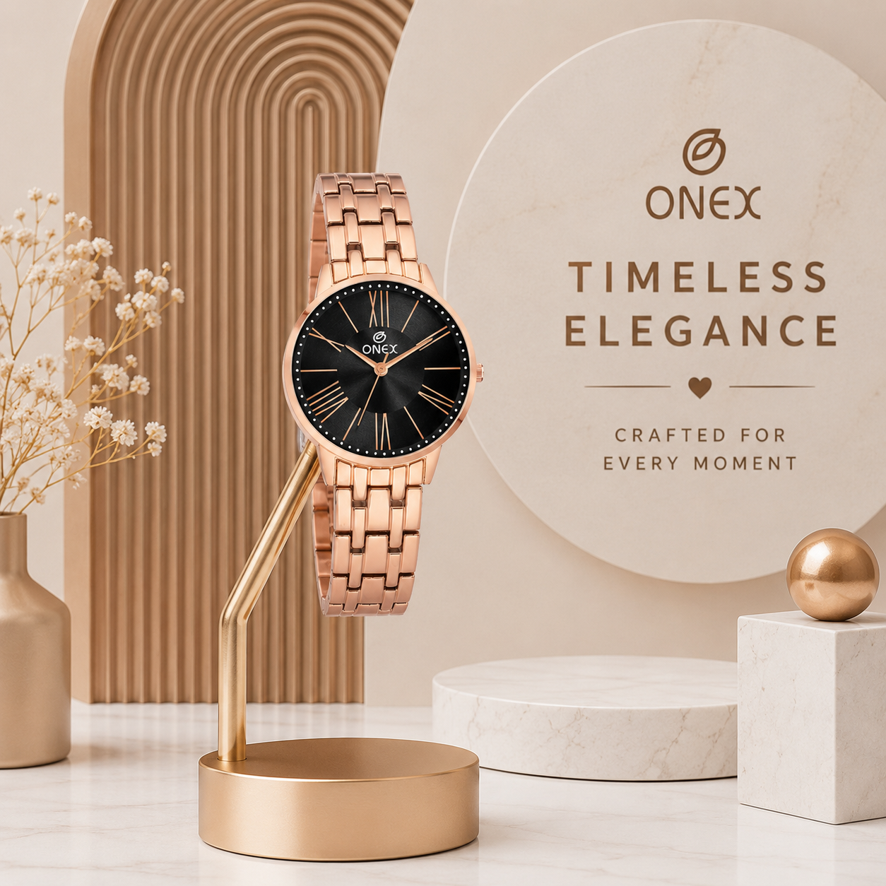 Women Watch 5017 - BLK