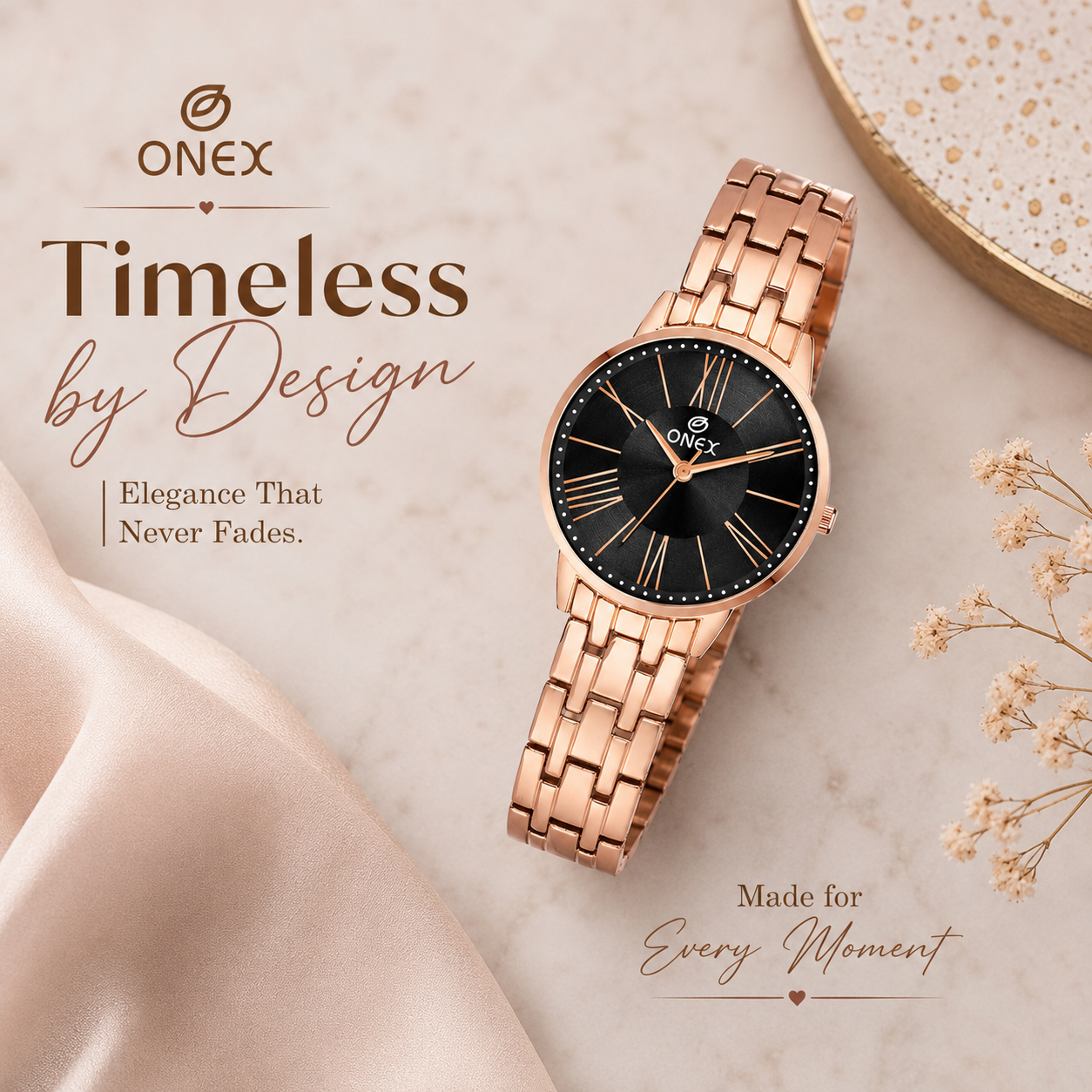 Women Watch 5017 - BLK