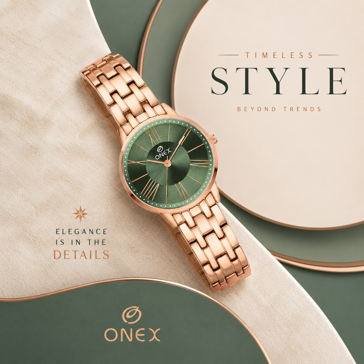 Women Watch 5017 - GRN