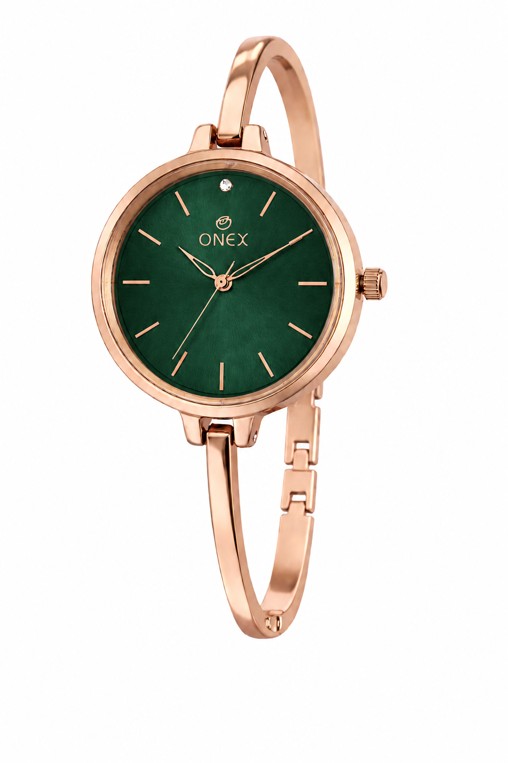 ONEX Women’s Green Analog Watch | Minimal Slim Bracelet Watch for Girls & Women
