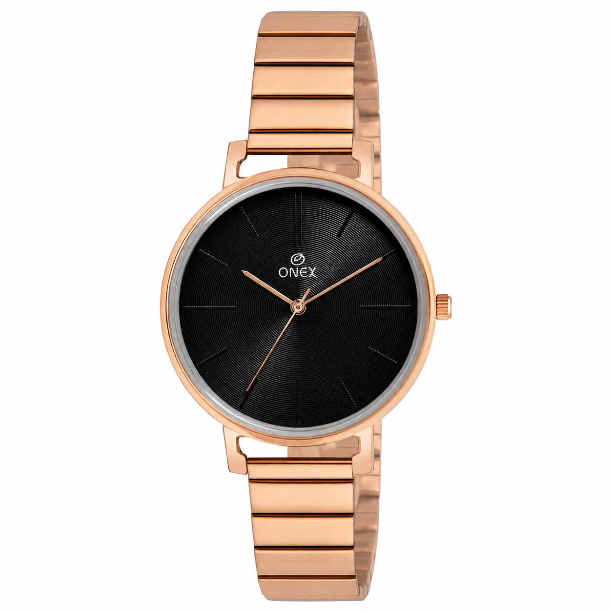 OneX Stylish Rose Gold Analog Watch for Women | Elegant Party & Daily Wear